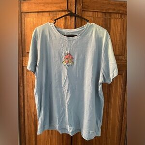 Life is good short sleeve tee shirt